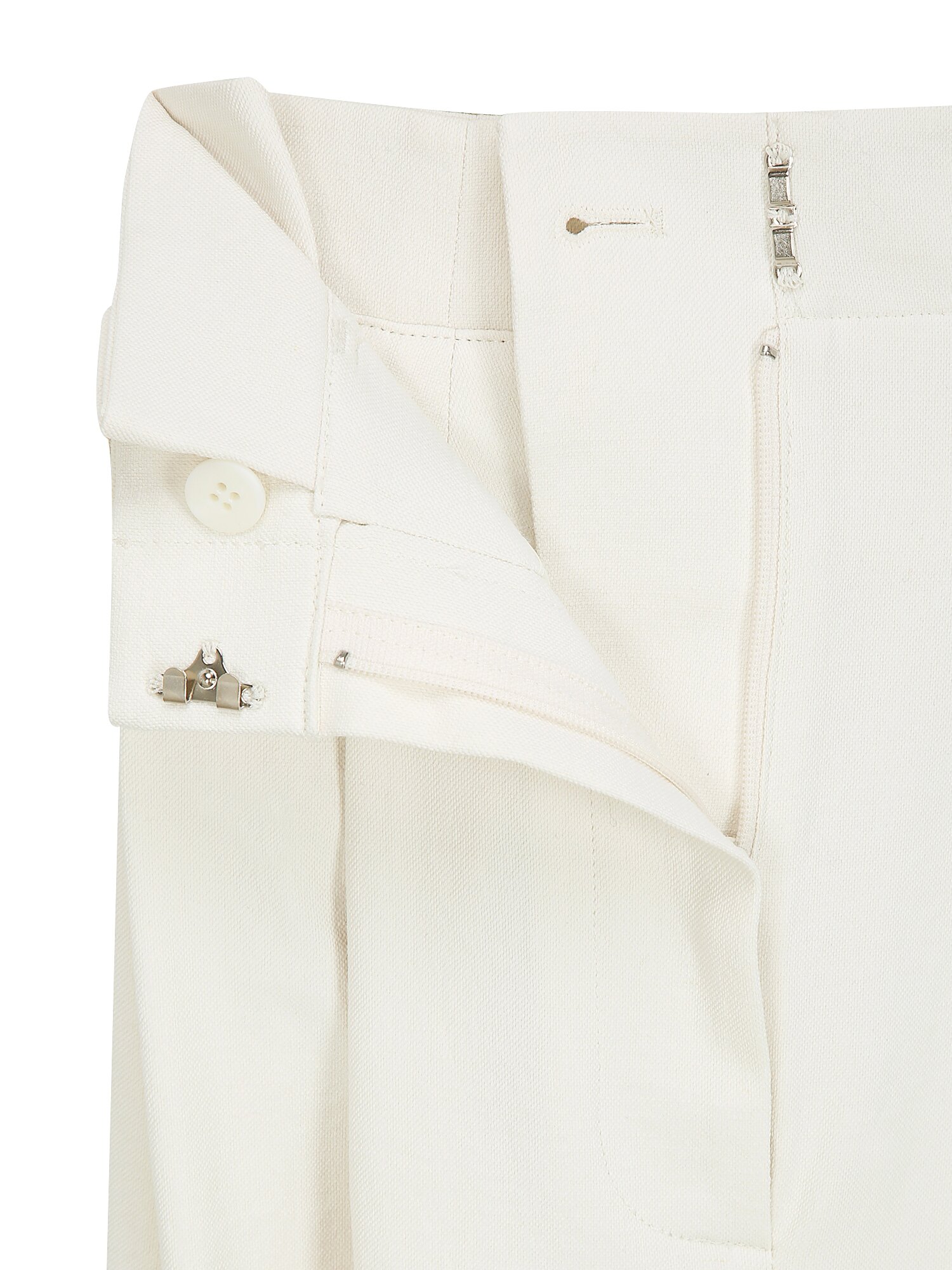 린넨 투턱 퀼로트 팬츠 (IVORY)