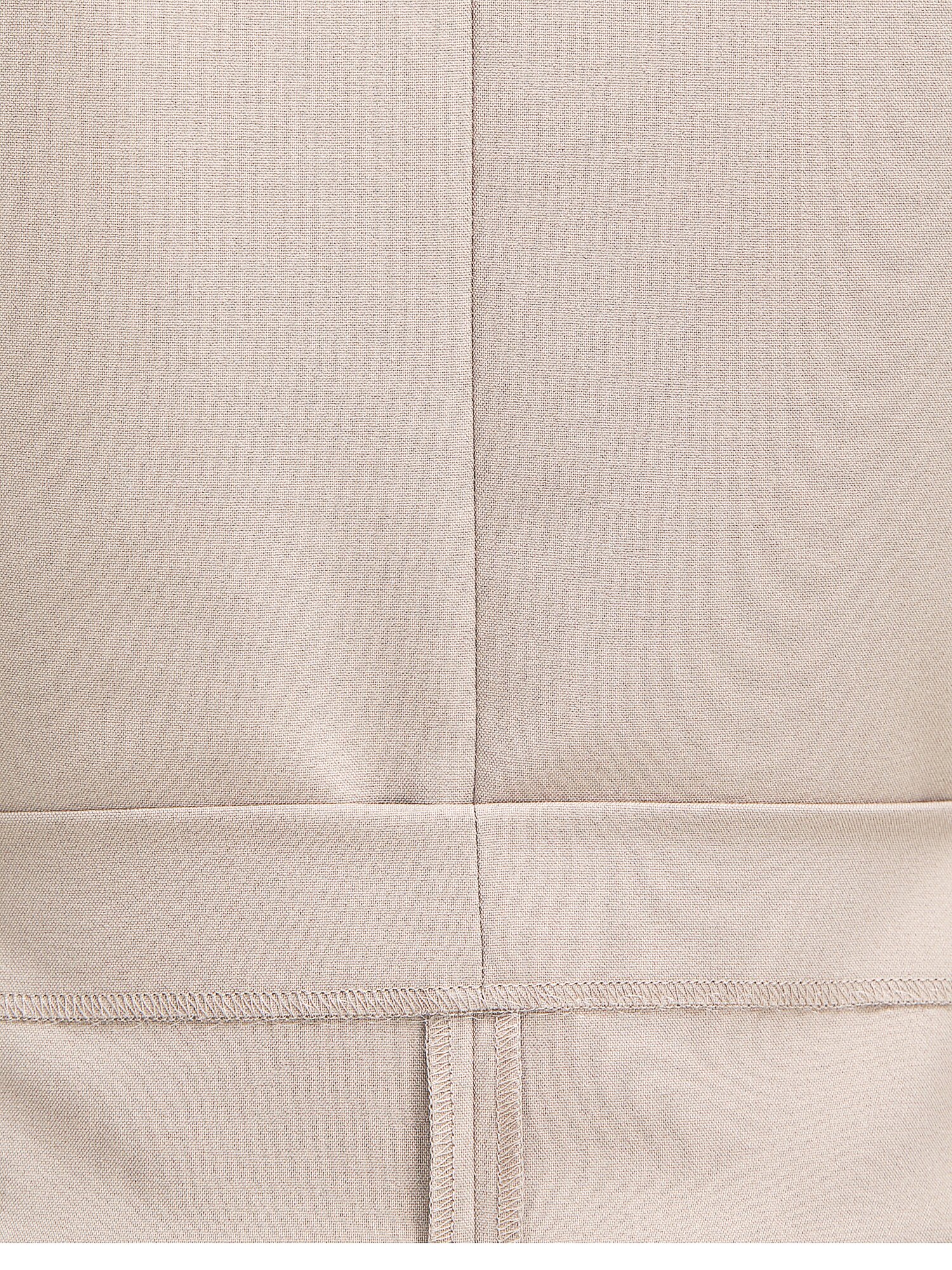 사이드 버튼 슬릿 펜슬 스커트 (BEIGE)
