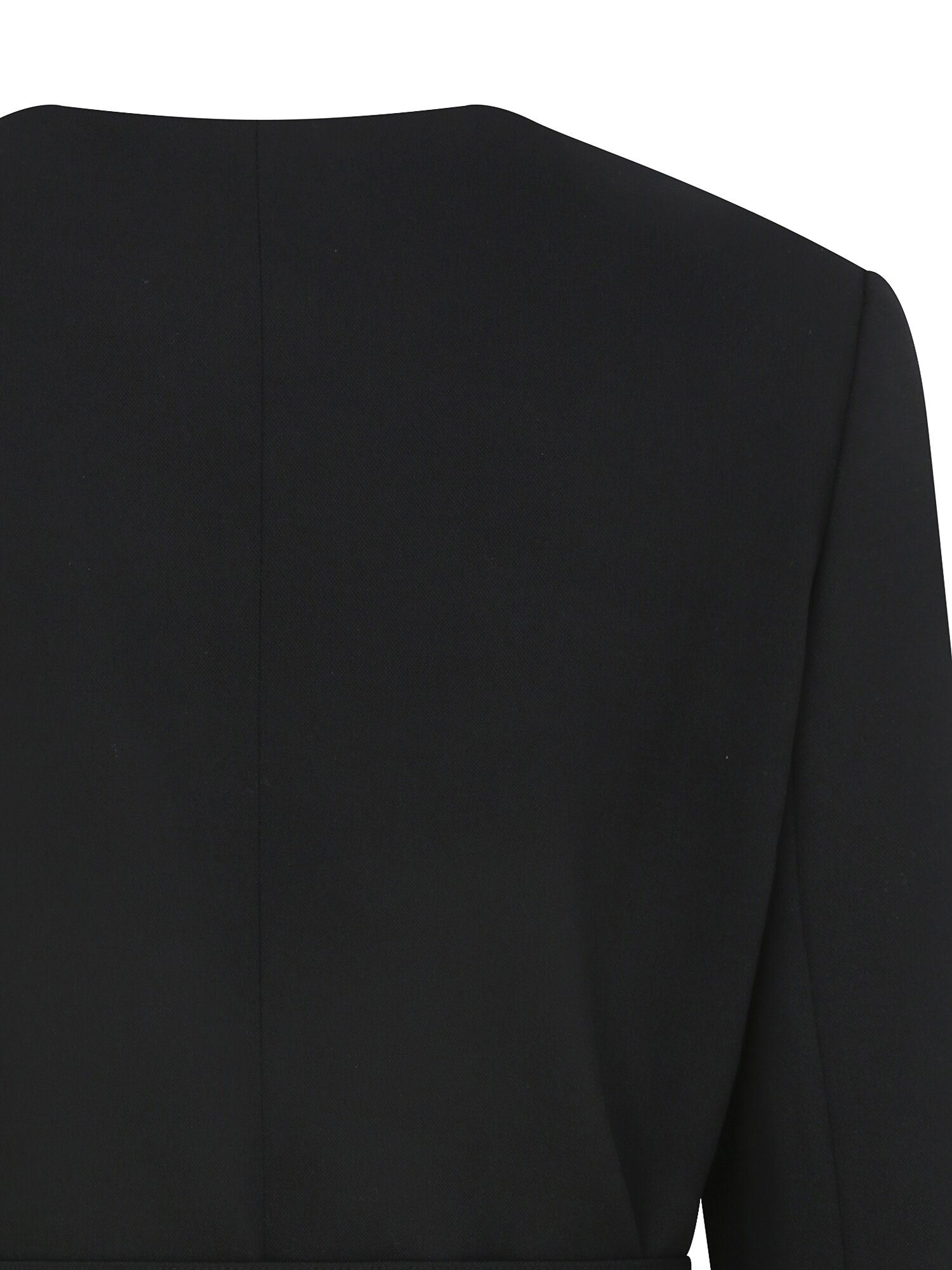 루즈핏 브이넥 싱글 재킷 (BLACK)