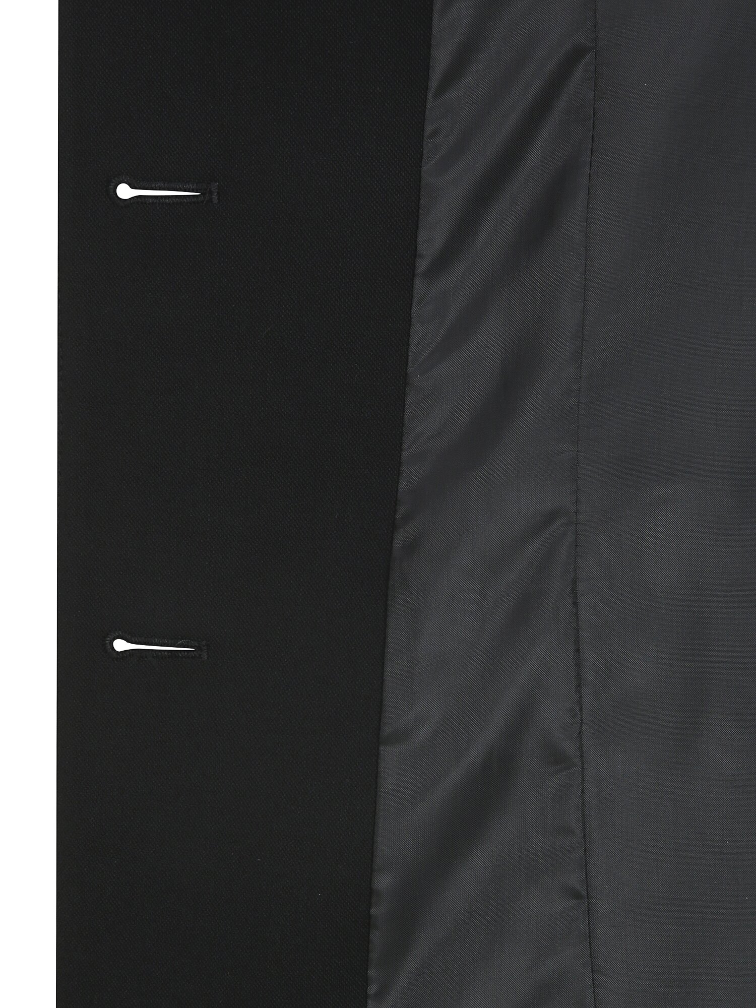 루즈핏 브이넥 싱글 재킷 (BLACK)