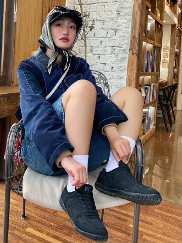 GAP 키프 스니커즈 블랙