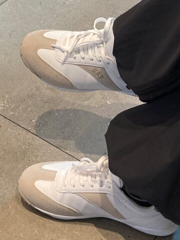 GAP 리프 스니커즈 화이트