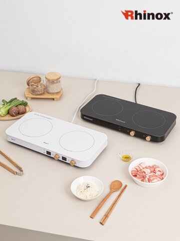 와이드 2구 다이얼 인덕션 RXFS-TP871A