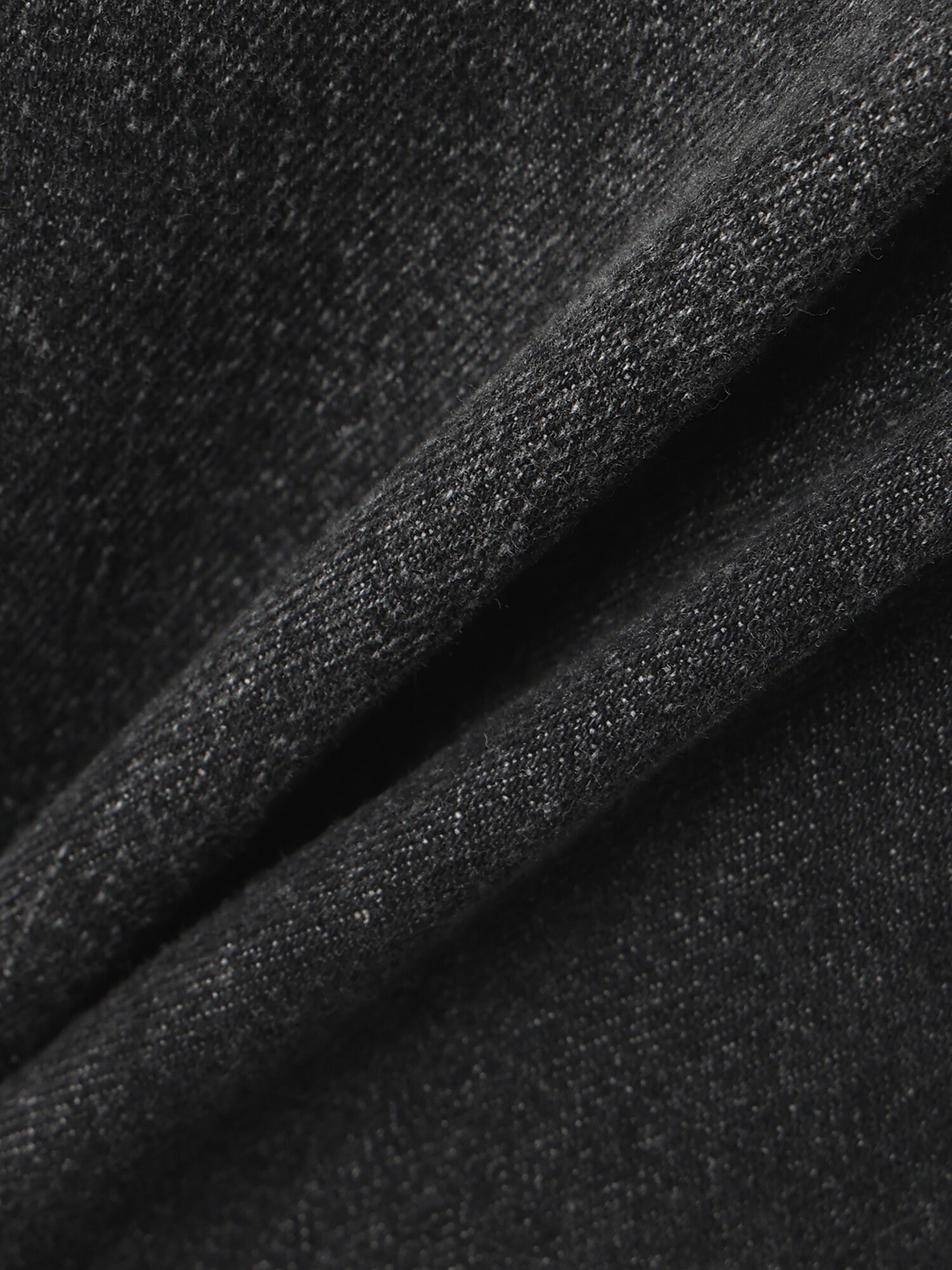 와이드핏 백 스트랩 데님팬츠 (BLACK)