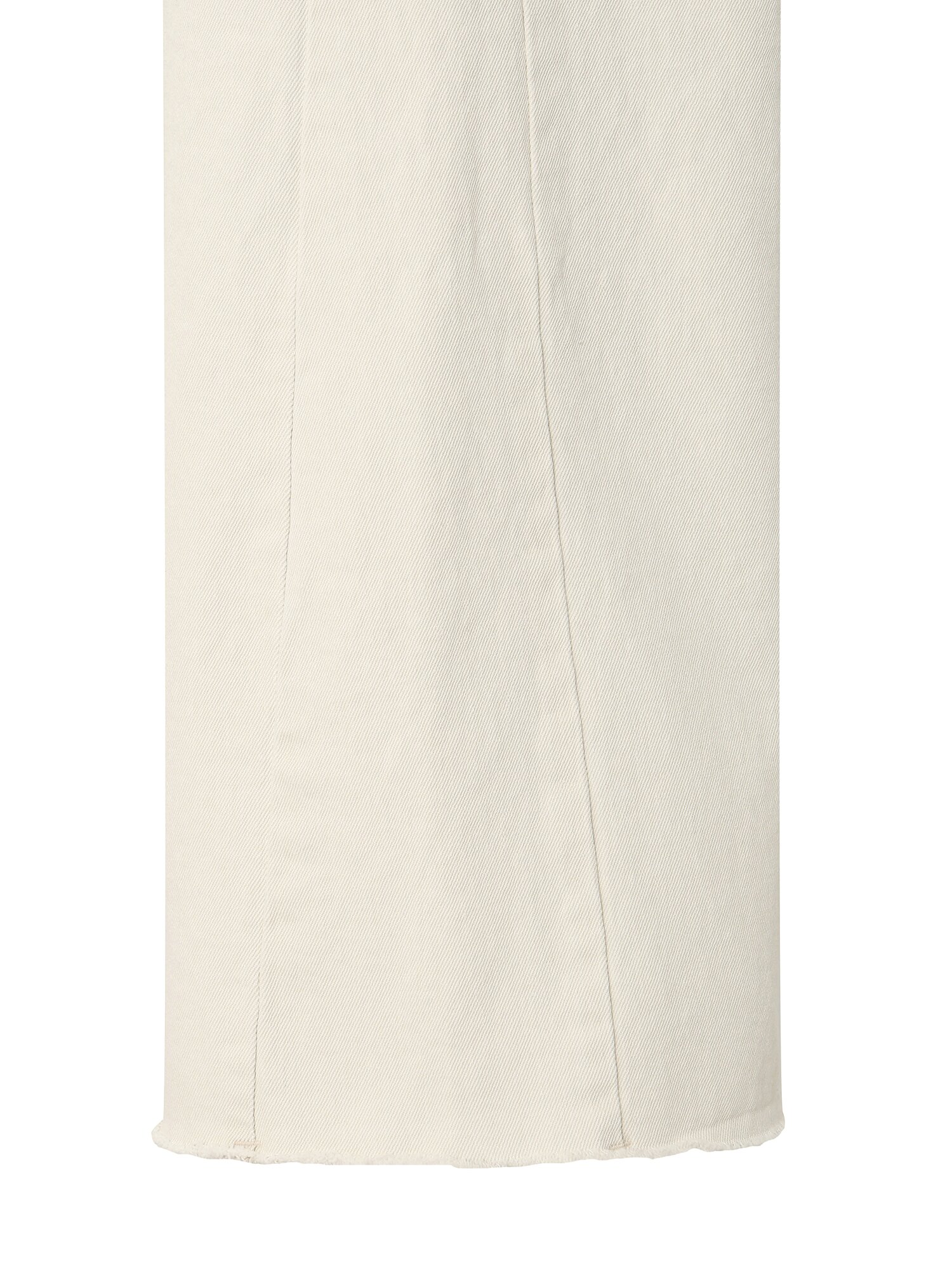 커팅 와이드핏 데님팬츠 (IVORY)