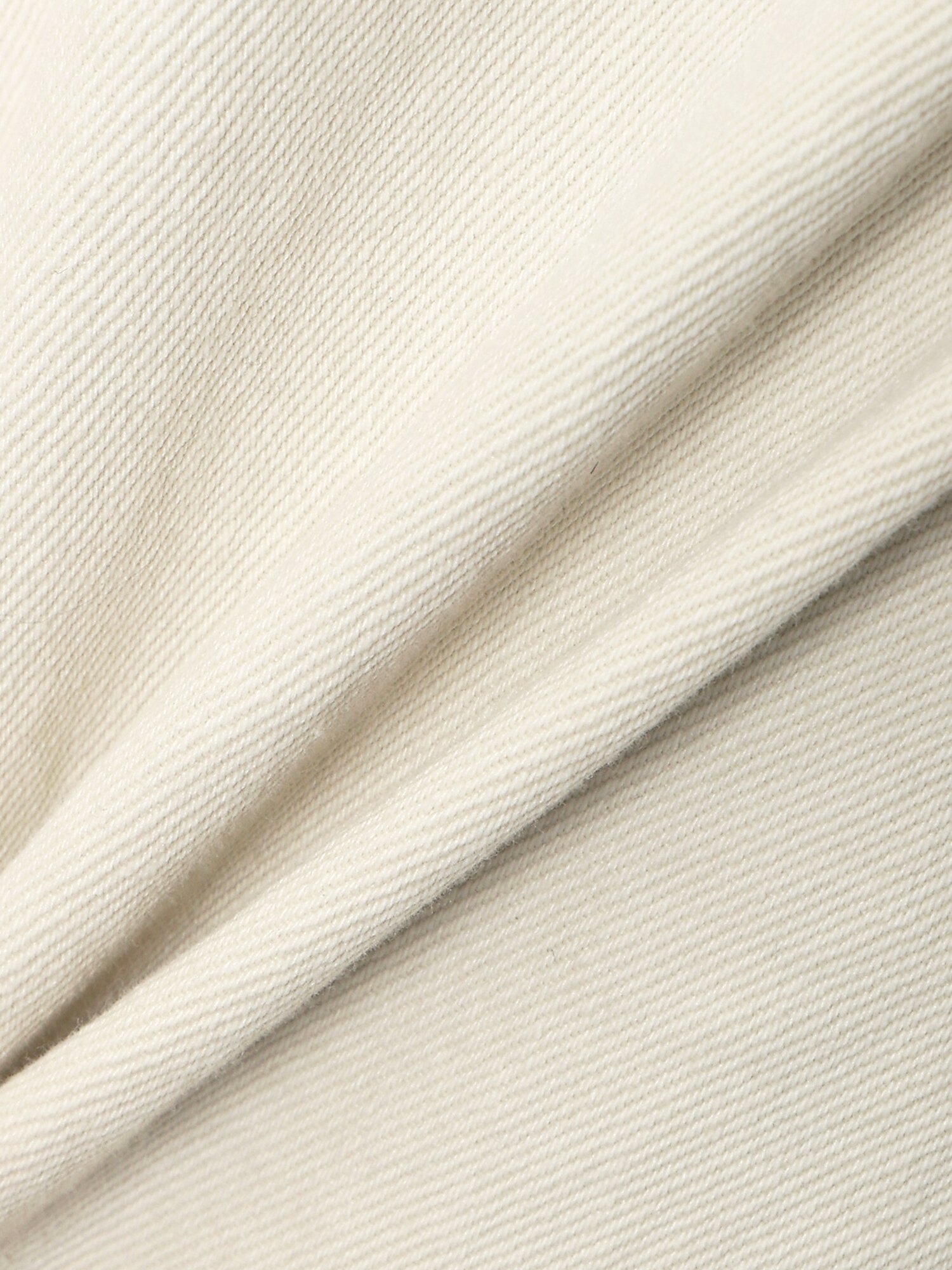 커팅 와이드핏 데님팬츠 (IVORY)