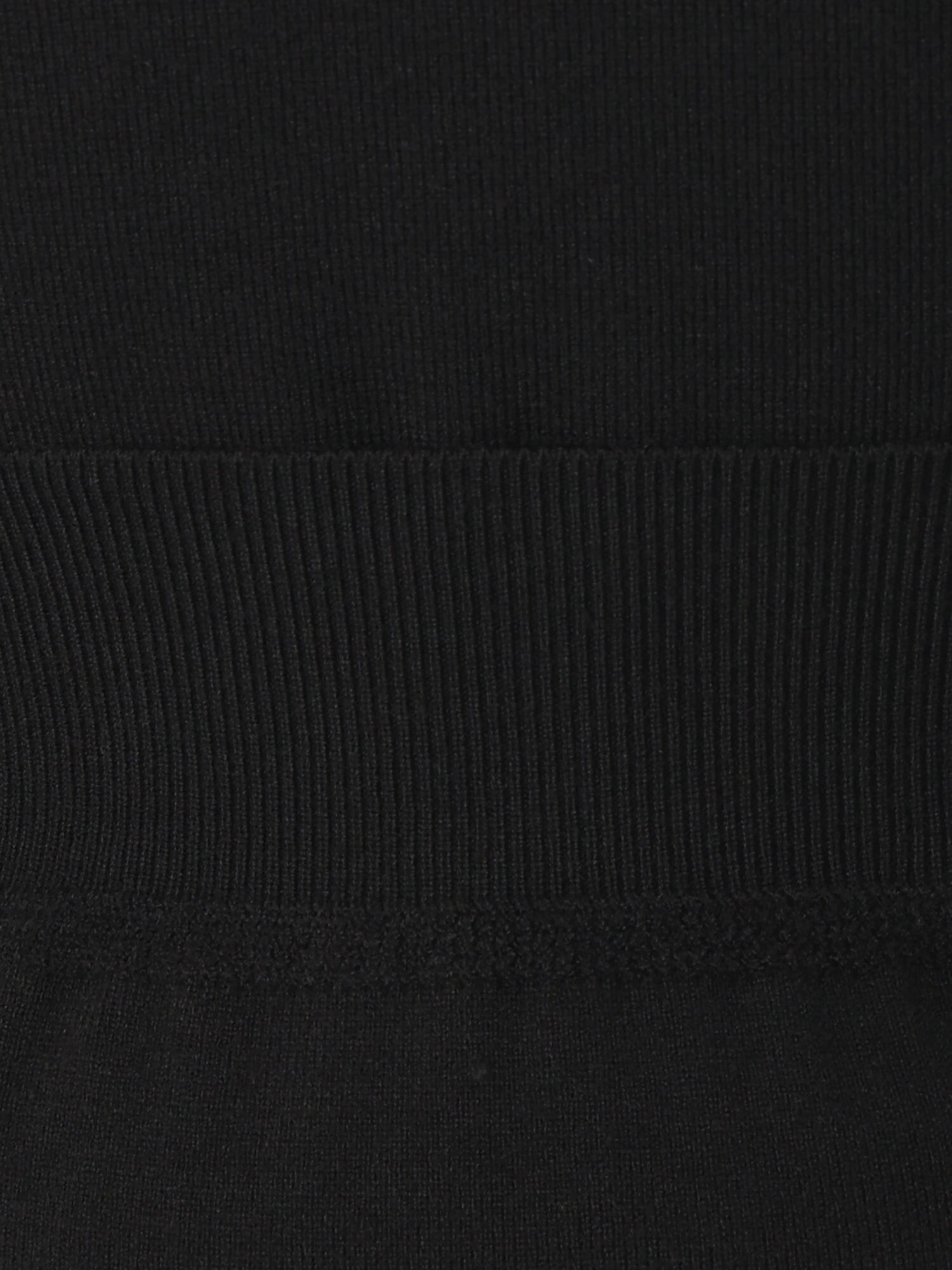 레이어드 브이넥 풀오버 니트 (BLACK)