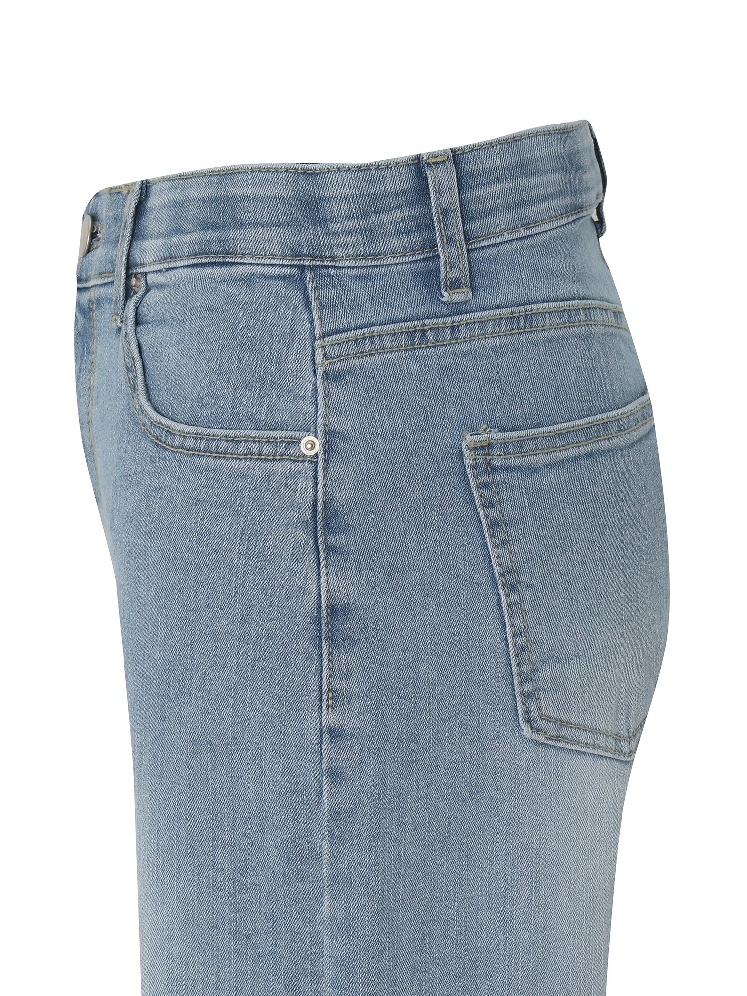 밴딩 워싱 데님팬츠 (LIGHT BLUE)