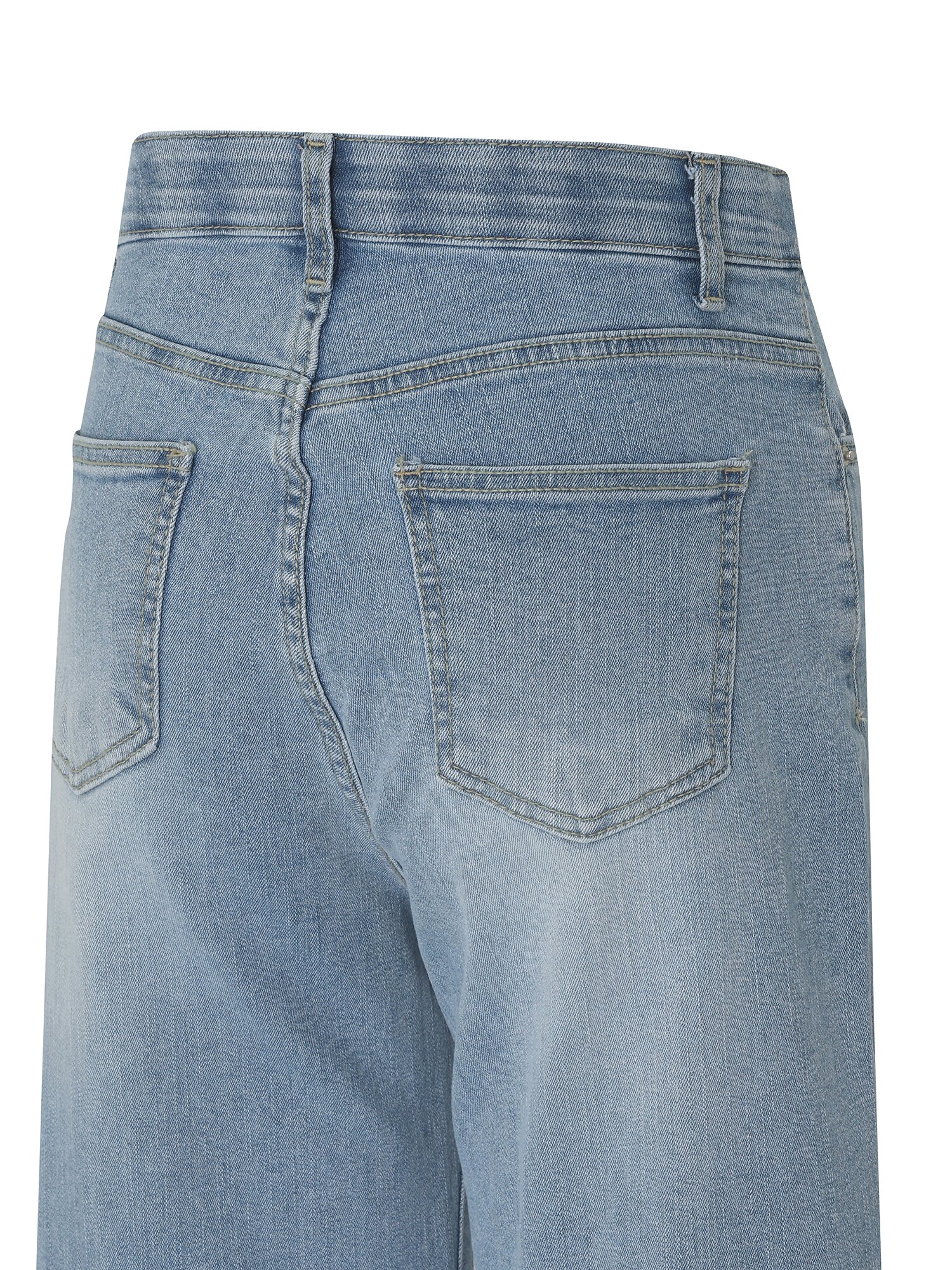 밴딩 워싱 데님팬츠 (LIGHT BLUE)