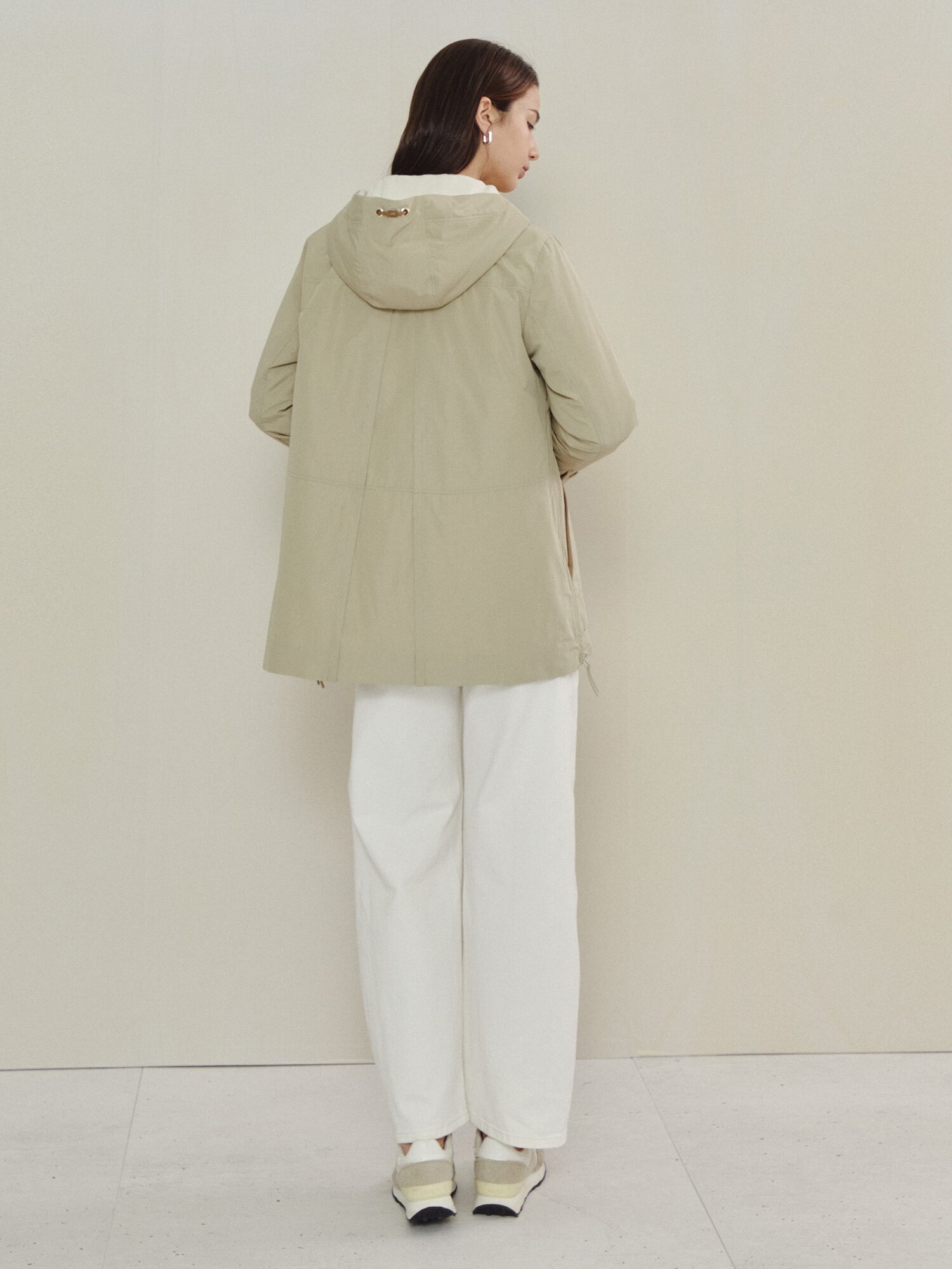 데일리 컴포트 후드 점퍼 (BEIGE)