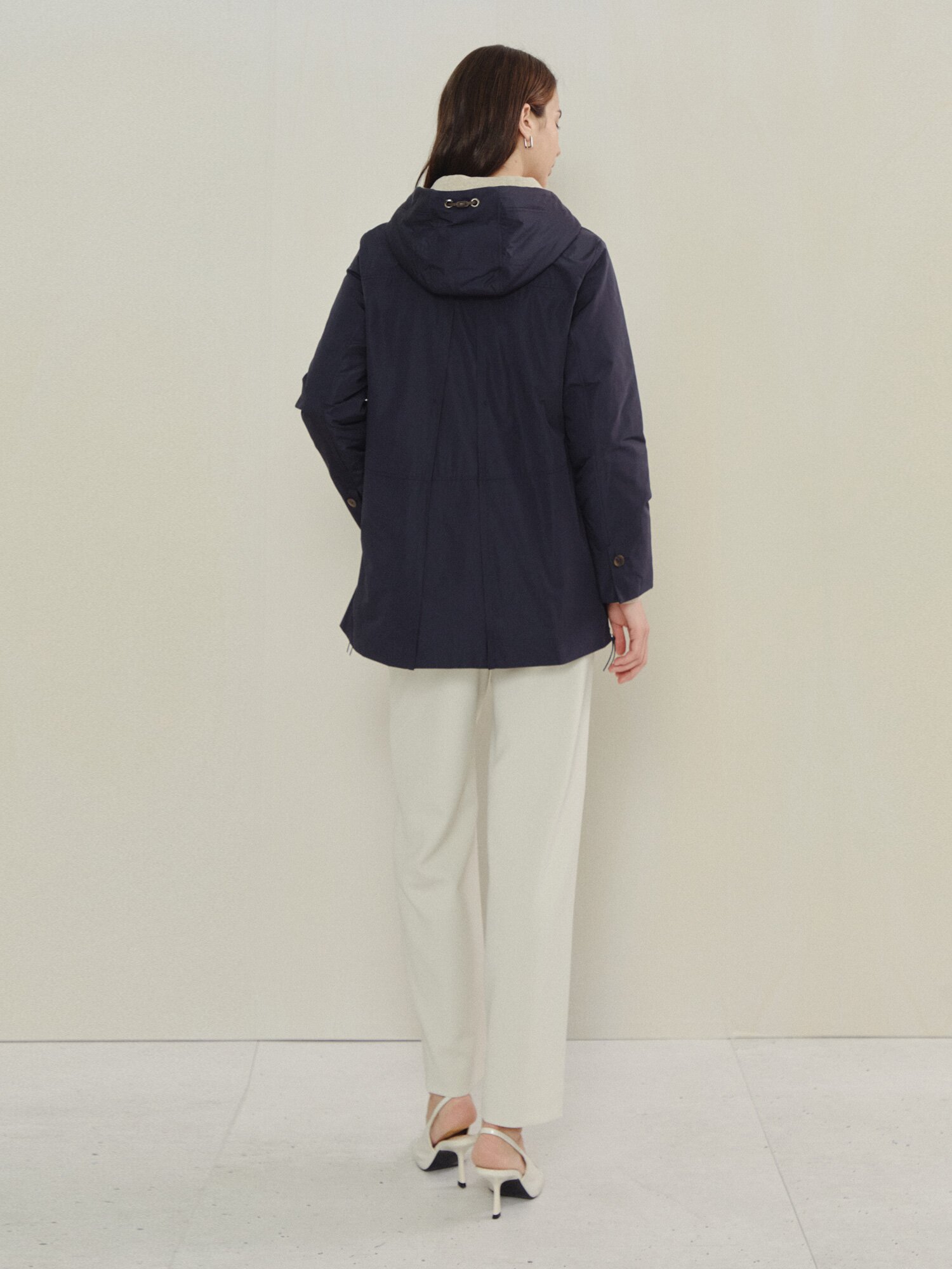 데일리 컴포트 후드 점퍼 (DARK NAVY)