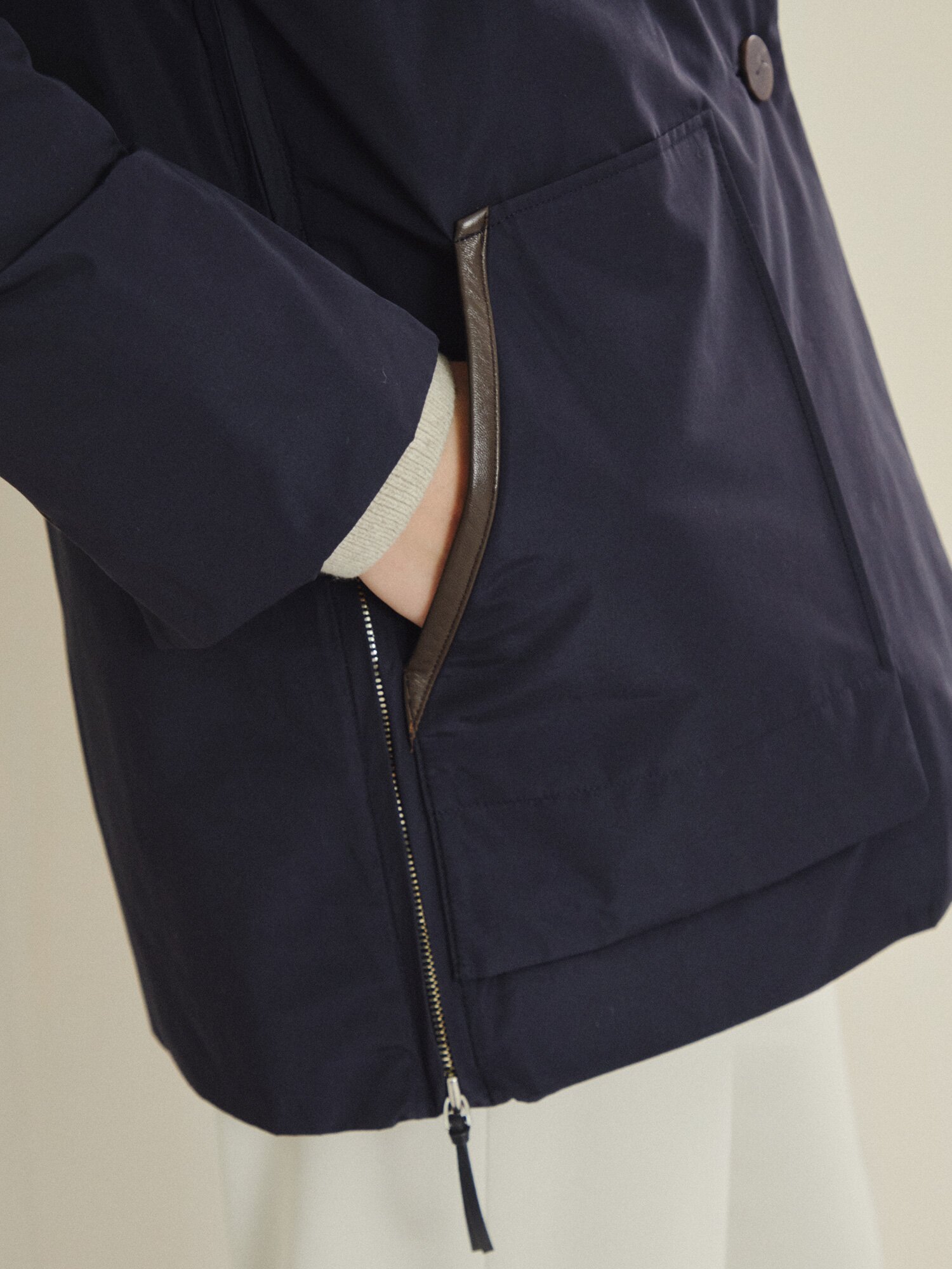 데일리 컴포트 후드 점퍼 (DARK NAVY)