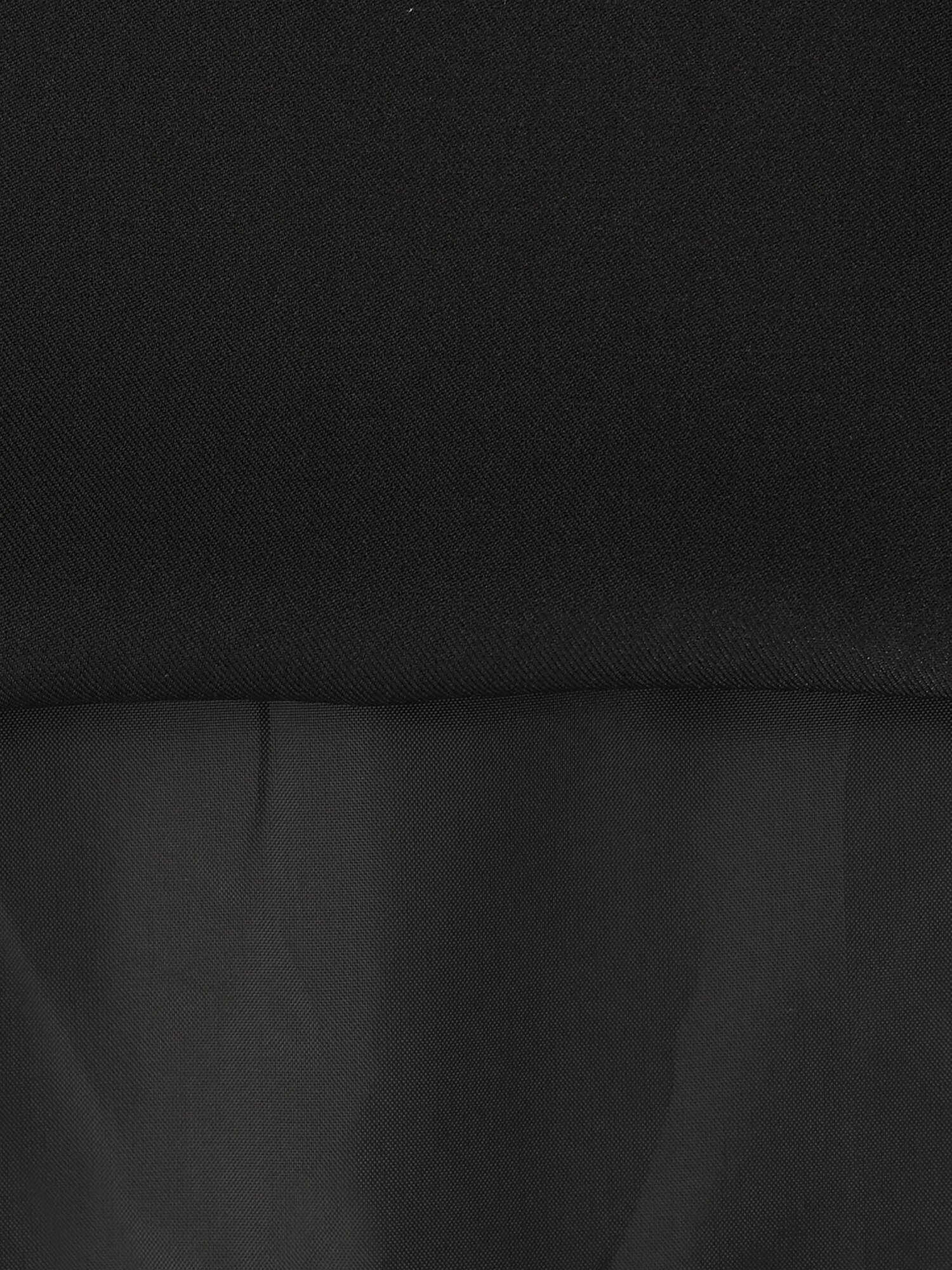 백 플레어 롱 스커트 (BLACK)