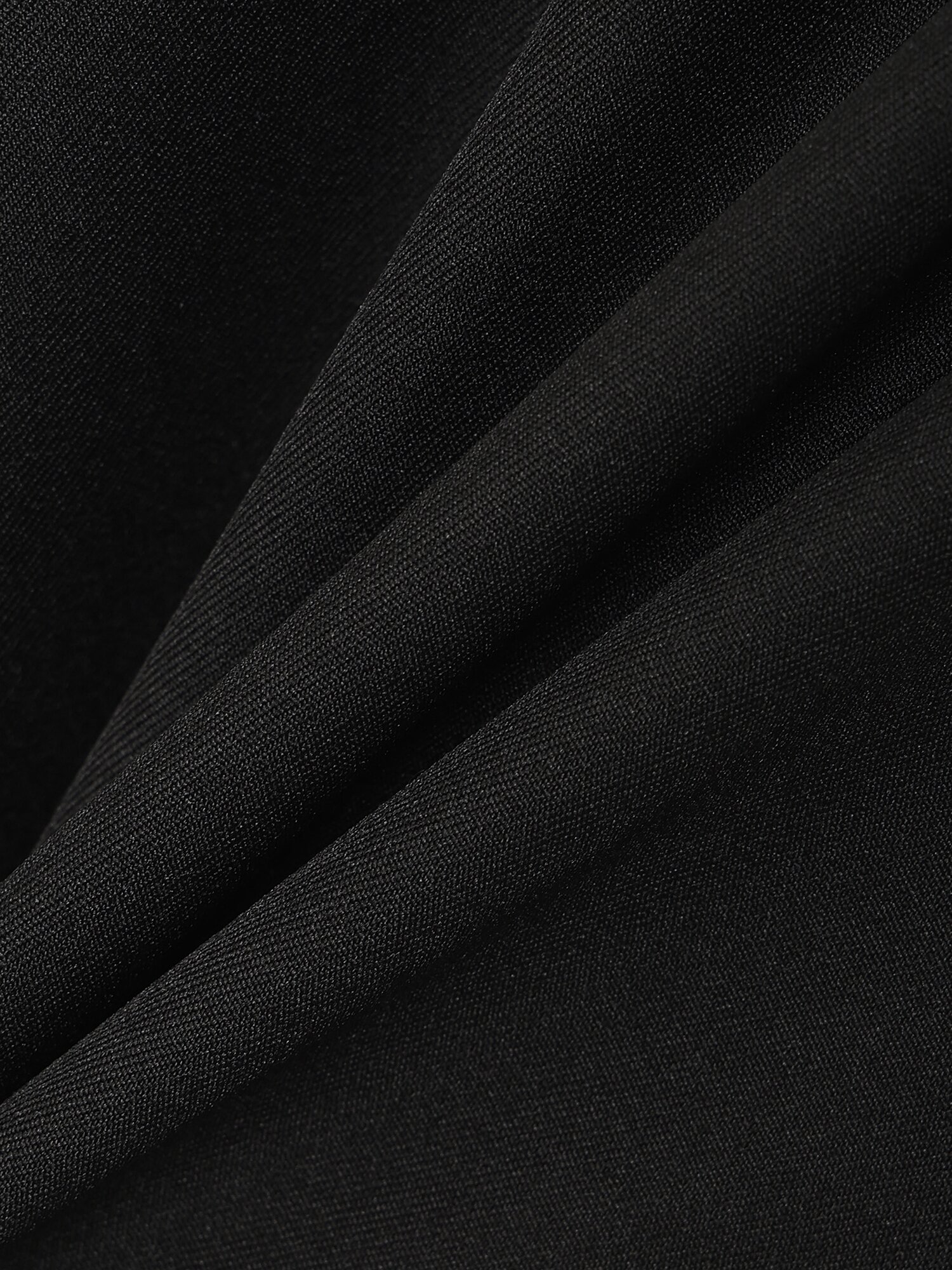 백 플레어 롱 스커트 (BLACK)