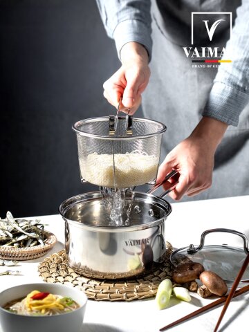 블랜취 IH 국수냄비 18cm (채망포함)