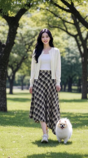 레터링 자수 라운드넥 가디건 
