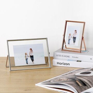 히키스 가족 아기 추억 기념사진 메탈 프레임 포토 테이블 사진액자