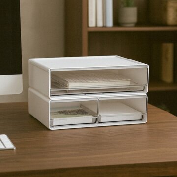 히키스 모듈형 데스크 오거나이저 서랍 책상 문구 사무용품 정리함 DO140