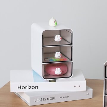 히키스 데스크 오거나이저 미니 서랍 홈오피스 공부방 책상 꾸미기 소형