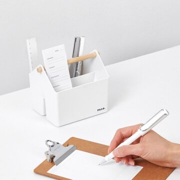 우드핸들 분할 칸막이 정리함 팔로 미니 오거나이저