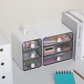 히키스 데스크 오거나이저 미니 서랍 홈오피스 공부방 책상 꾸미기