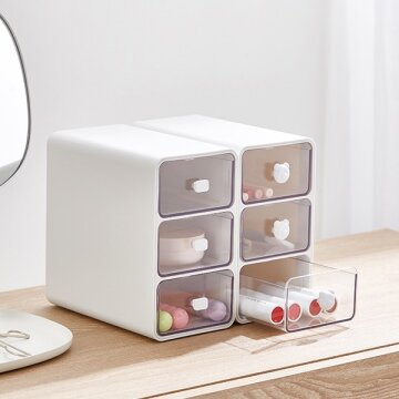 SYSMAX 미니미 소품함 3단 서랍 손잡이형 오거나이저