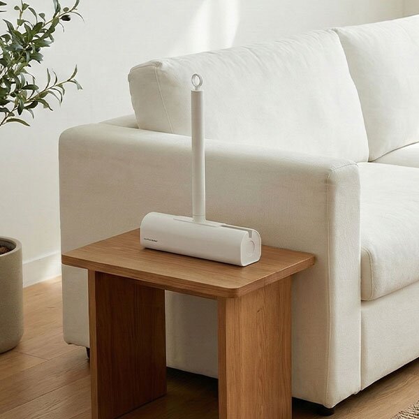히키스 사선커팅 길이조절 테이프클리너 16cm 본품 돌돌이 밀대 머리카락 바닥청소