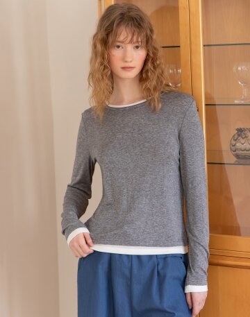 Layered T-shirt_3color