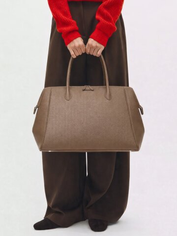 엣지트렁크 맥시 소가죽 토트백_ACBG260102