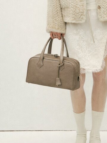 본드그레인 빅스퀘어 소가죽 토트백_ACBG260103