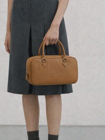 메종바로우 스몰 소가죽 토트백_ACBG260105