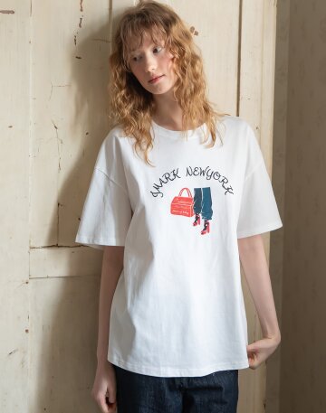 Lettering T-shirt_2color