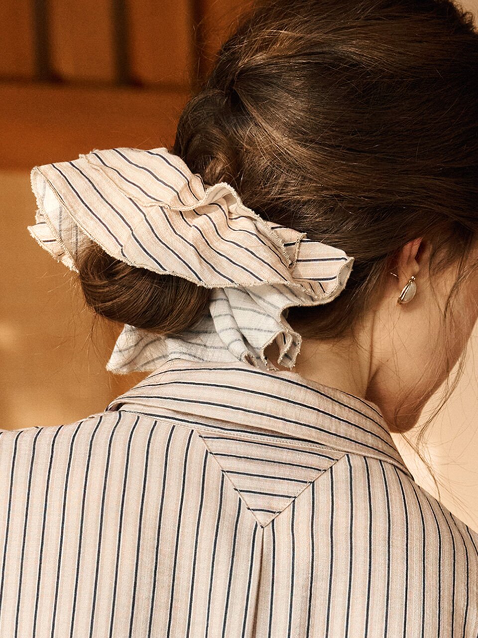 SR_Patchwork lace scrunchie_4color