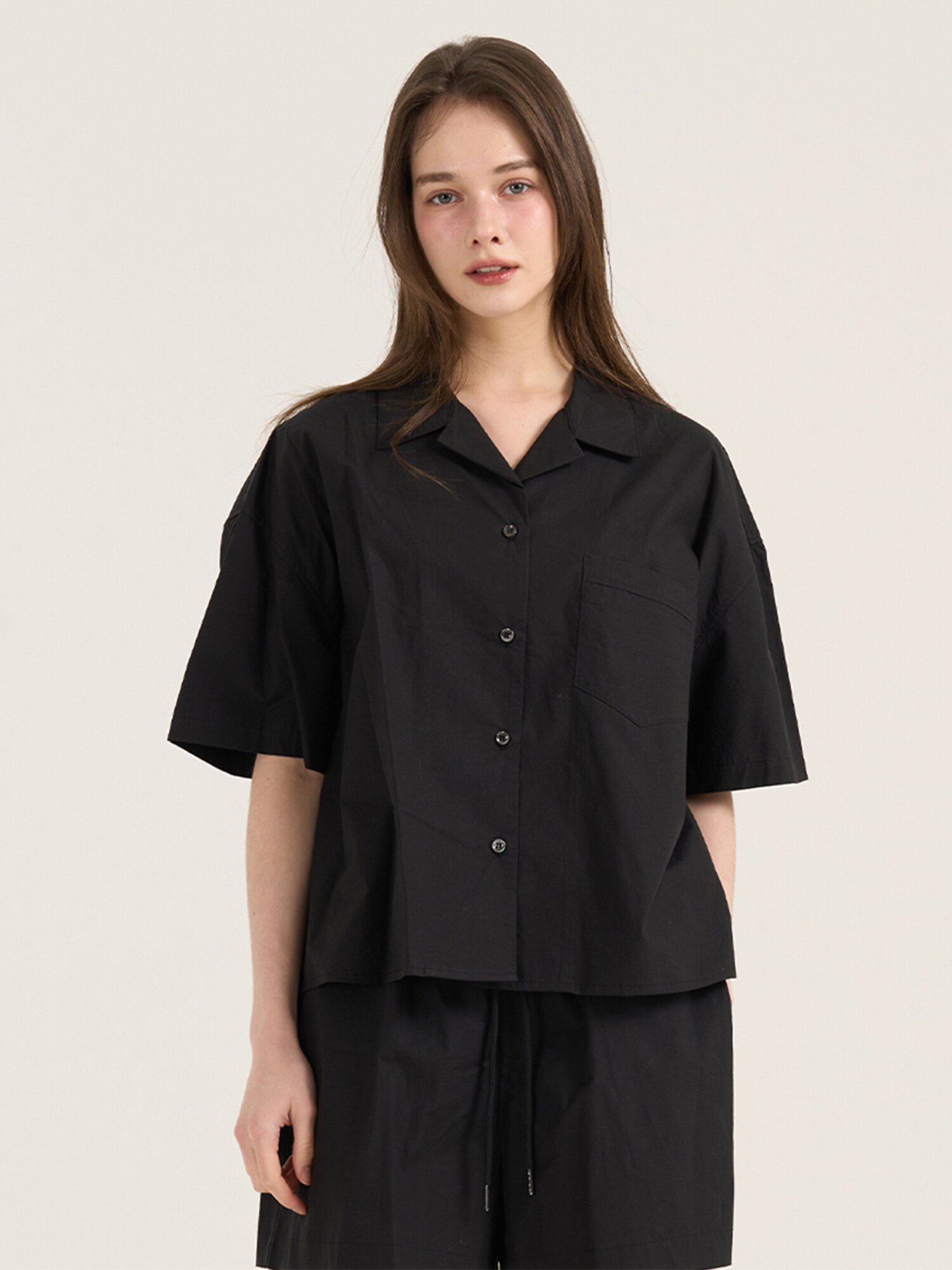 Nreo Short-Sleeved Shirt - Black