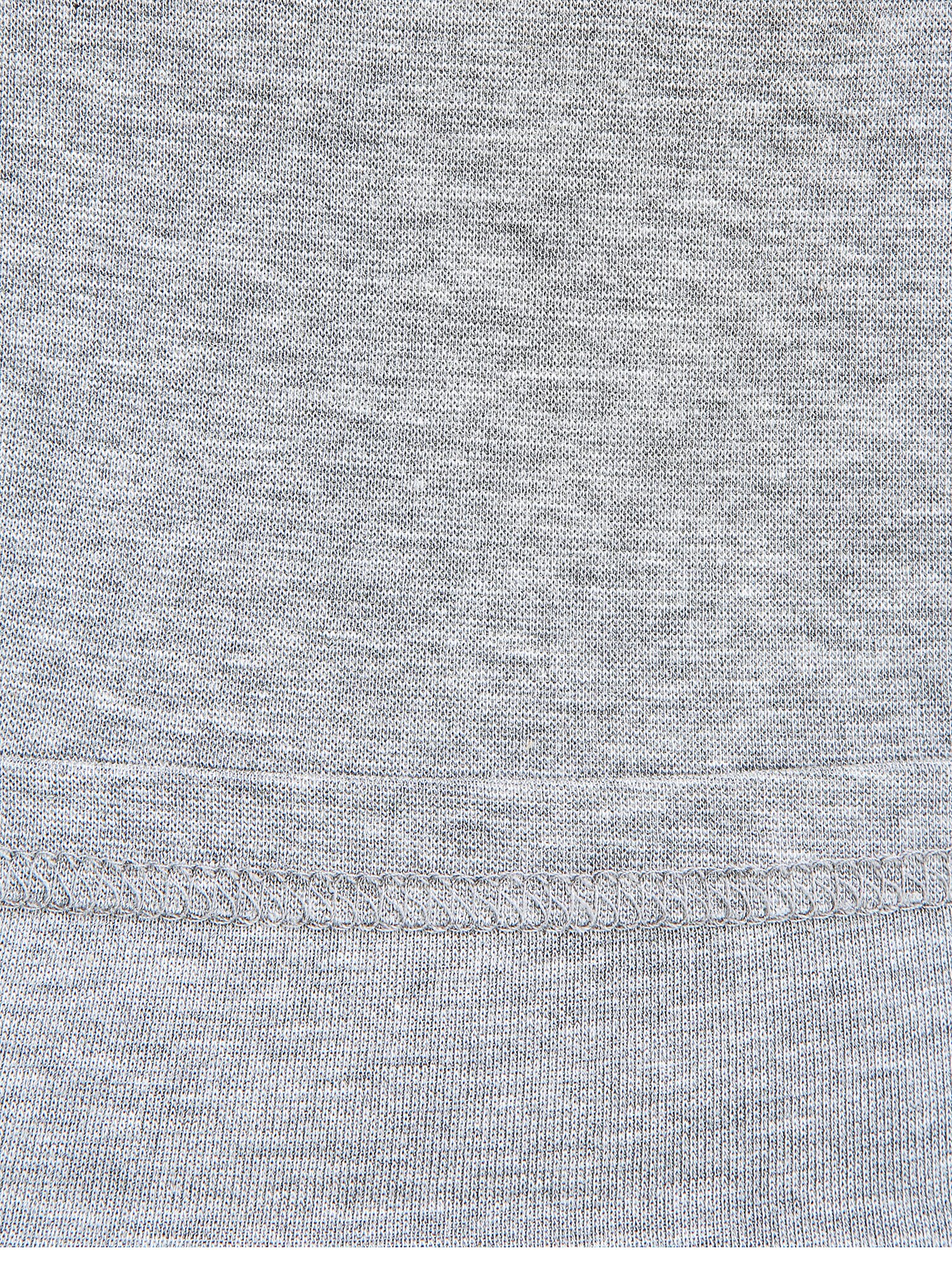 코튼 버튼 오프 숄더 티셔츠 (GREY)