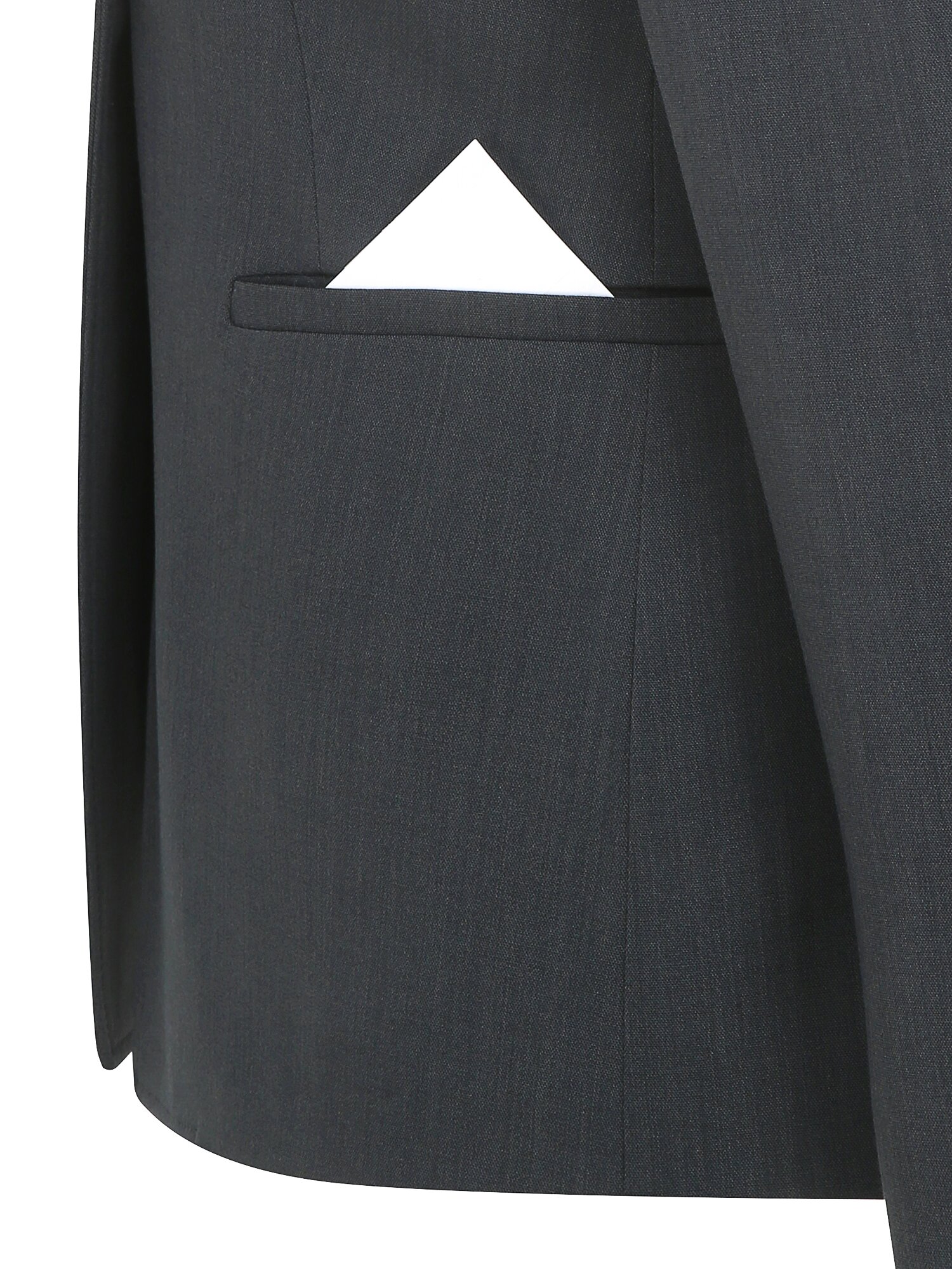 롤업 셔츠 칼라 투버튼 재킷 (GREY)