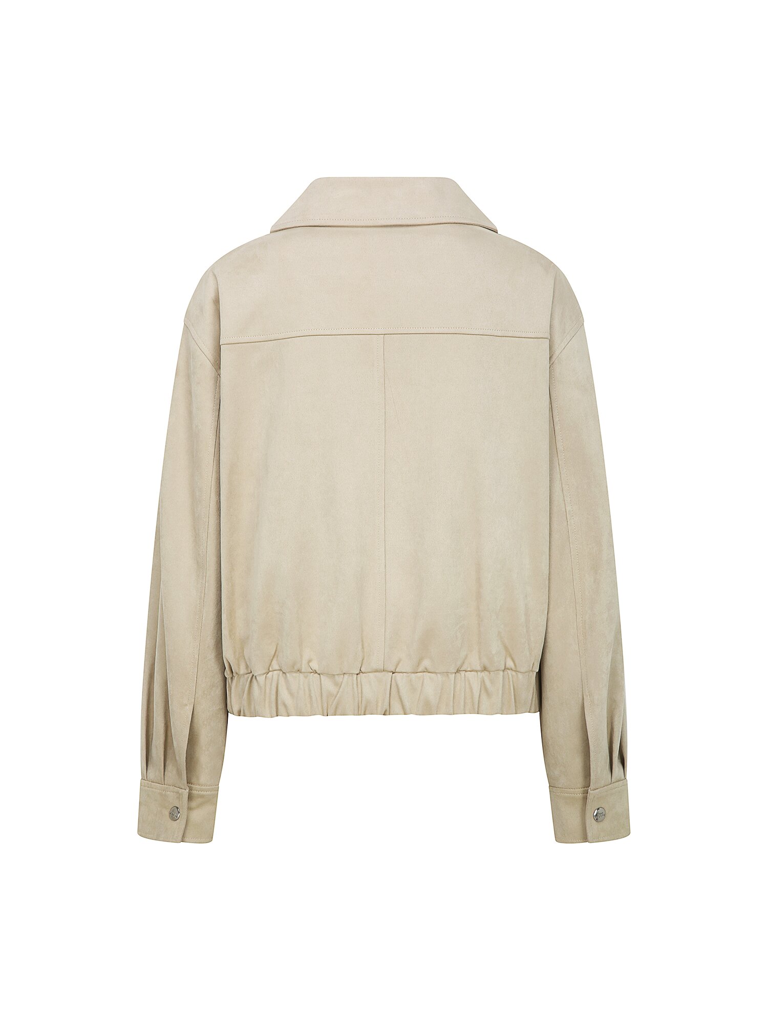 칼라 집업 블루종 점퍼 (BEIGE)