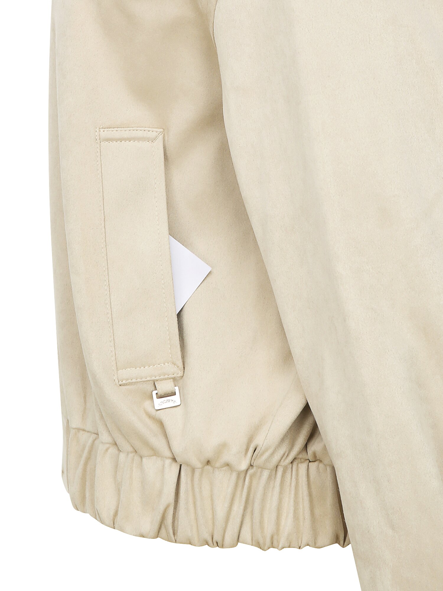 칼라 집업 블루종 점퍼 (BEIGE)