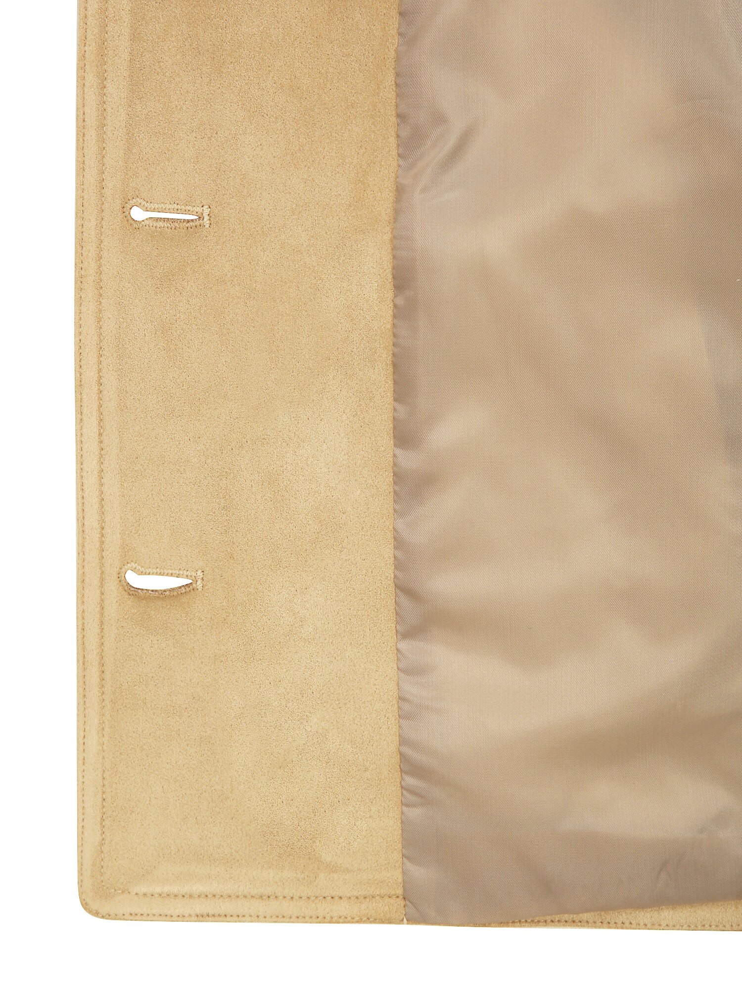 스웨이드 칼라 셔츠 재킷 (BEIGE)