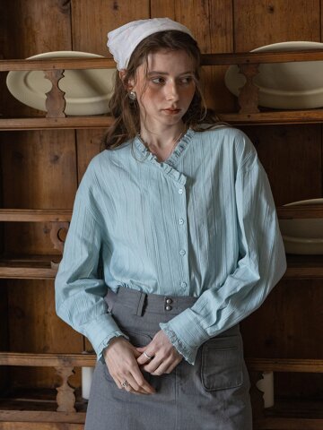 DA_Placket design blouse_2color