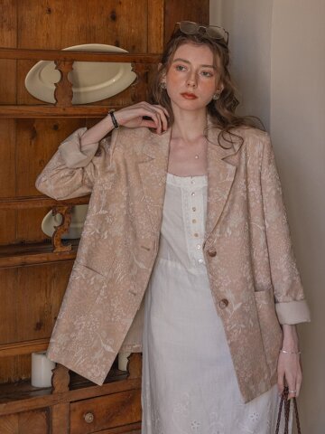DA_Vintage silhouette blazer