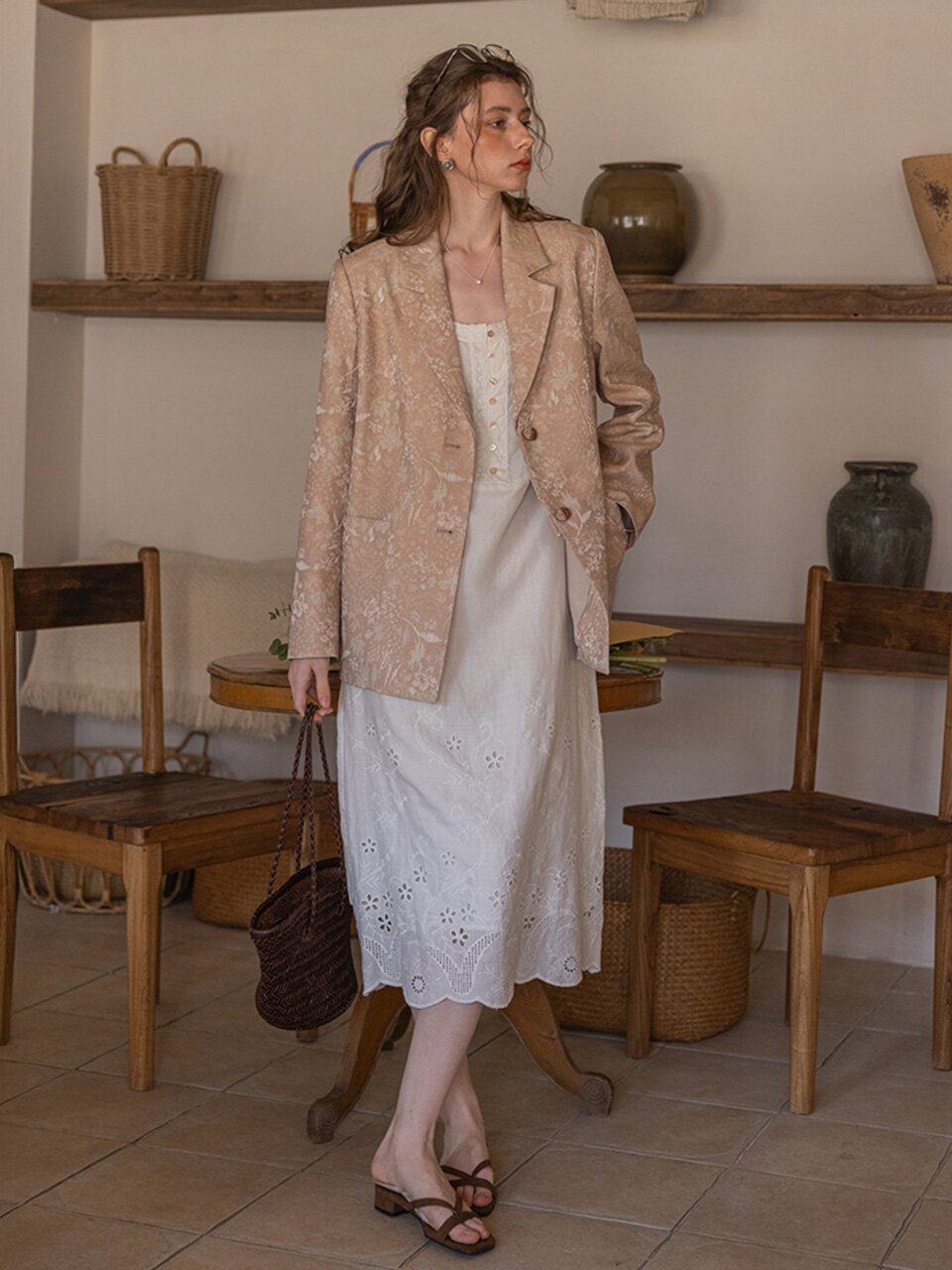 DA_Vintage silhouette blazer