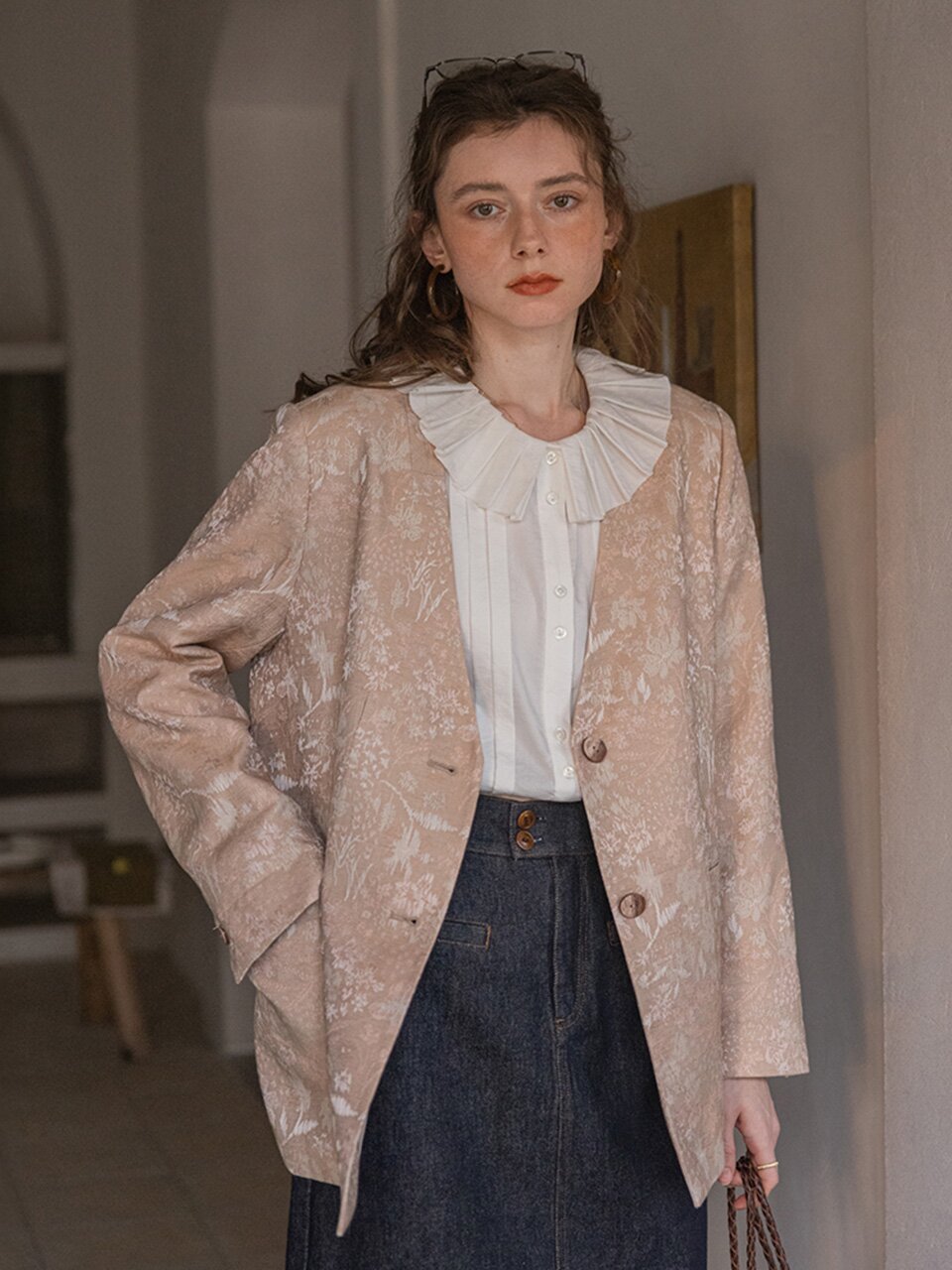 DA_Vintage silhouette blazer