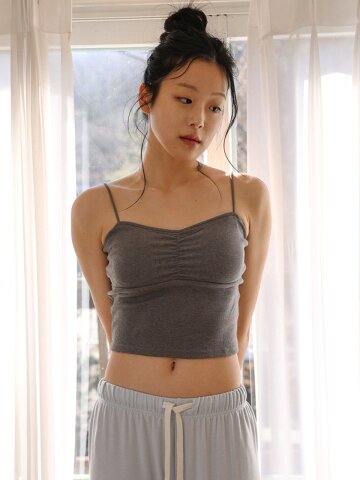 MJ_Elegant cropped sleeveless top_2color