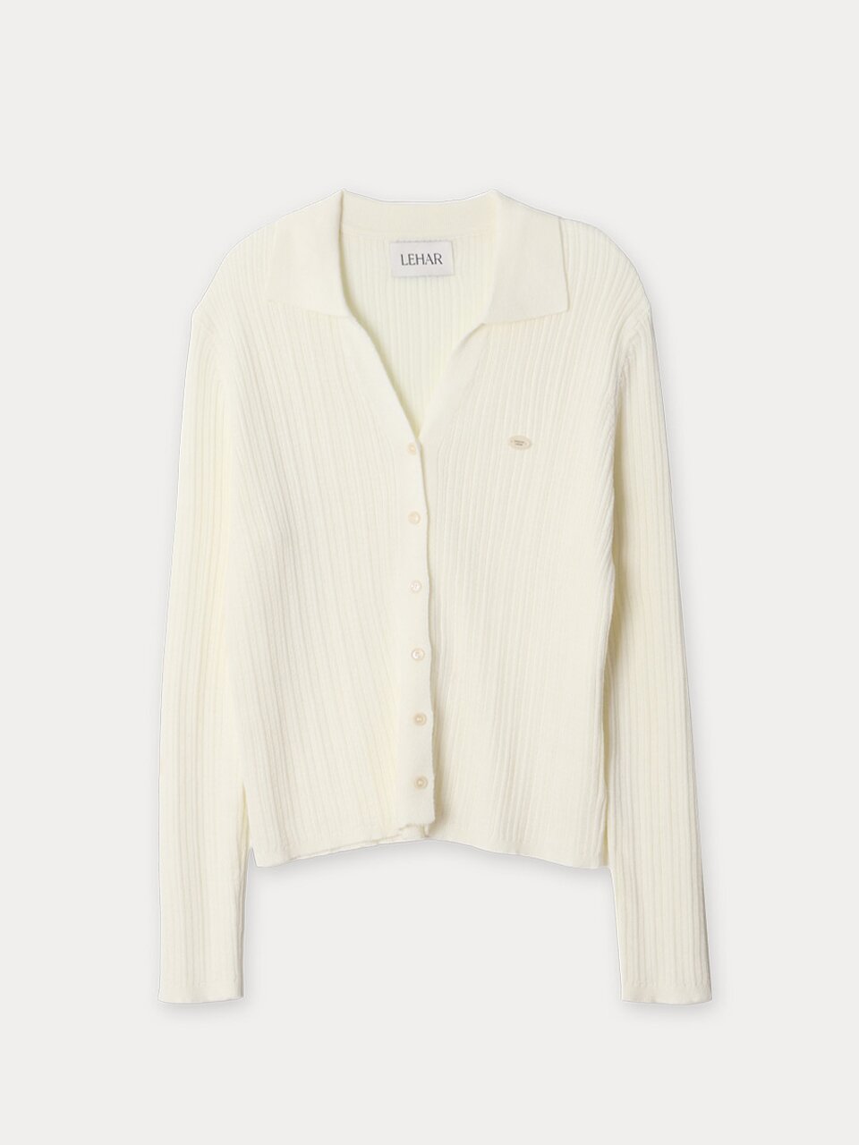 [메종르하르] 퍼퓸 카라 니트 가디건 4color