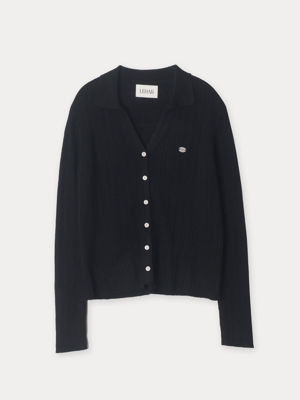 [메종르하르] 퍼퓸 카라 니트 가디건 4color