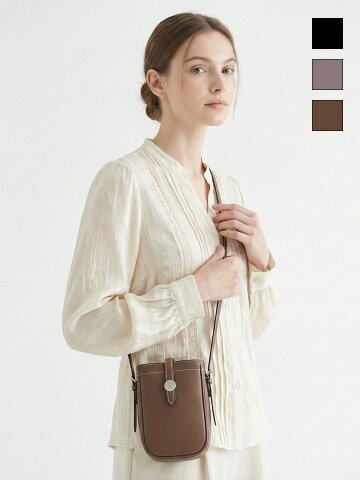 쁘띠엘 미니 크로스 폰 백 3colors
