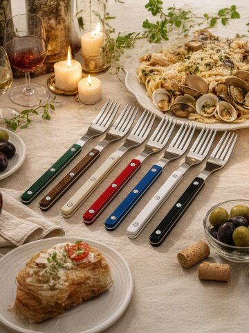 바겐슈타이거 스텐 304 셀레스트 벨루어 커트러리 포크 시리즈