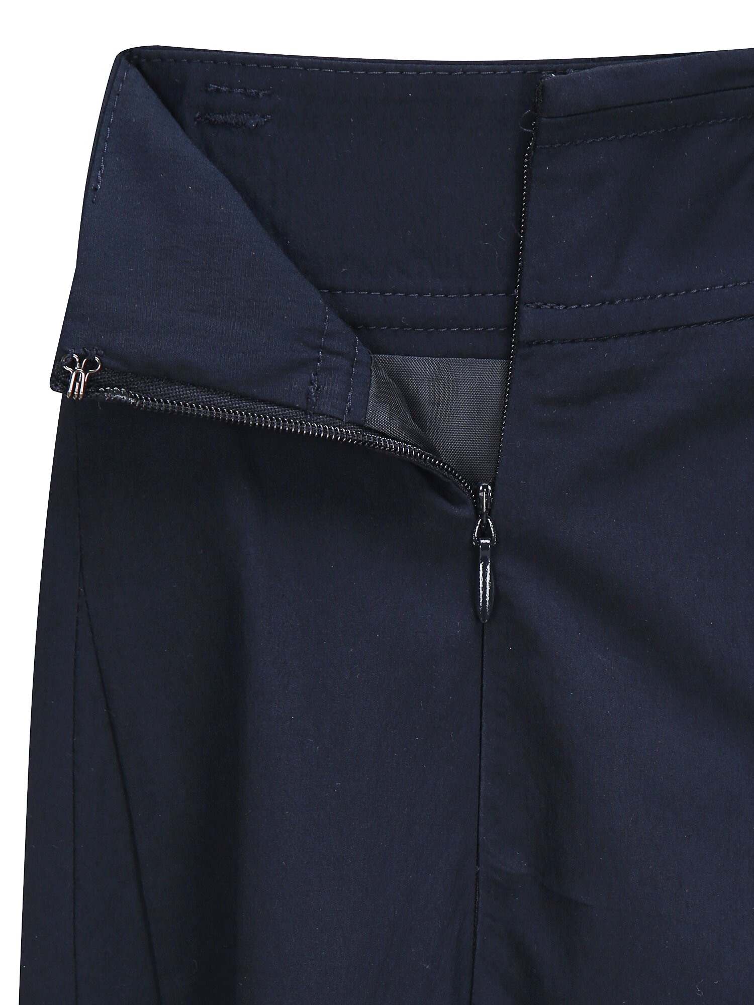 벨티드 원턱 플레어 스커트 (NAVY)