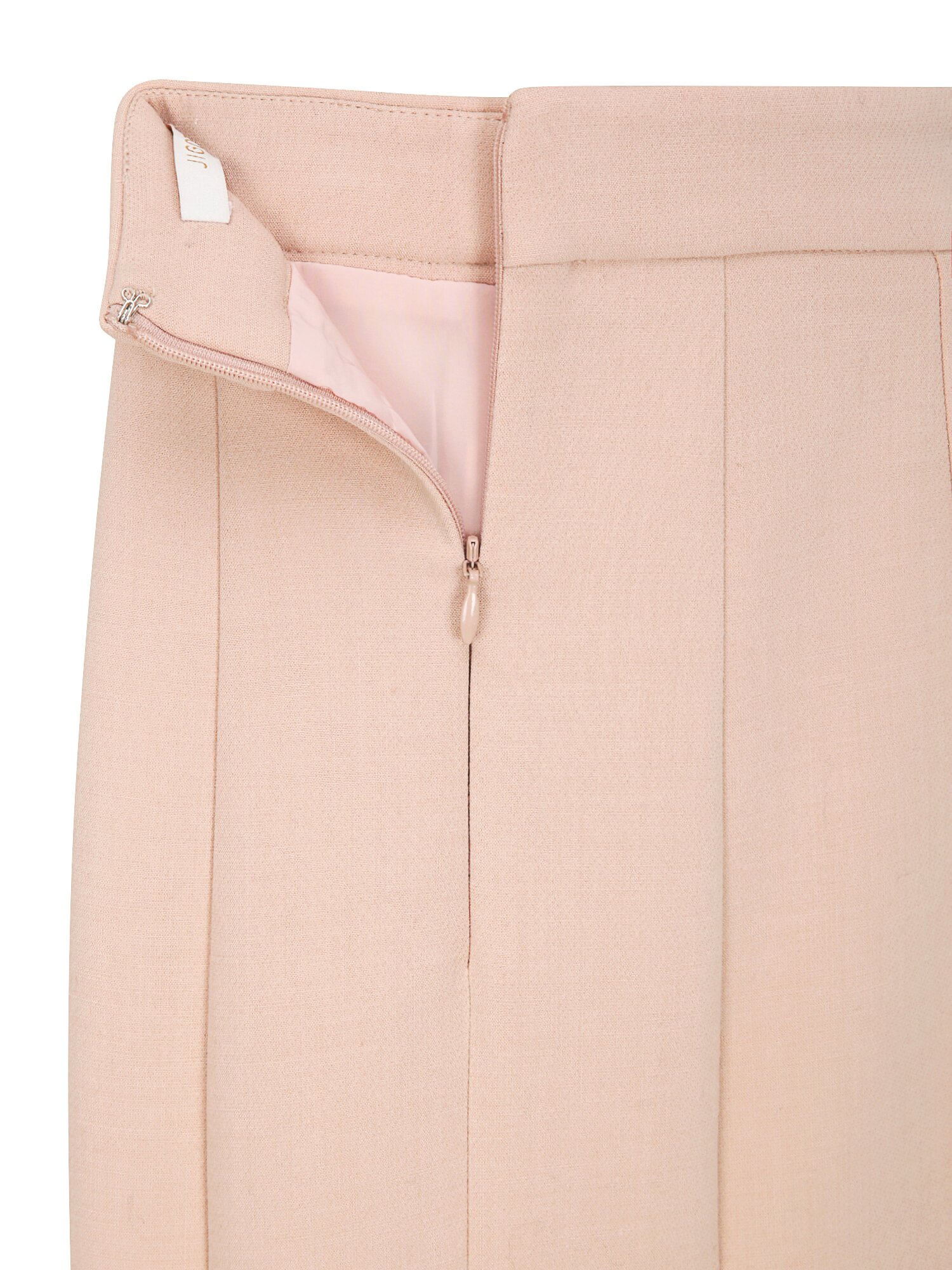벨트 장식 머메이드 스커트 (PINK)